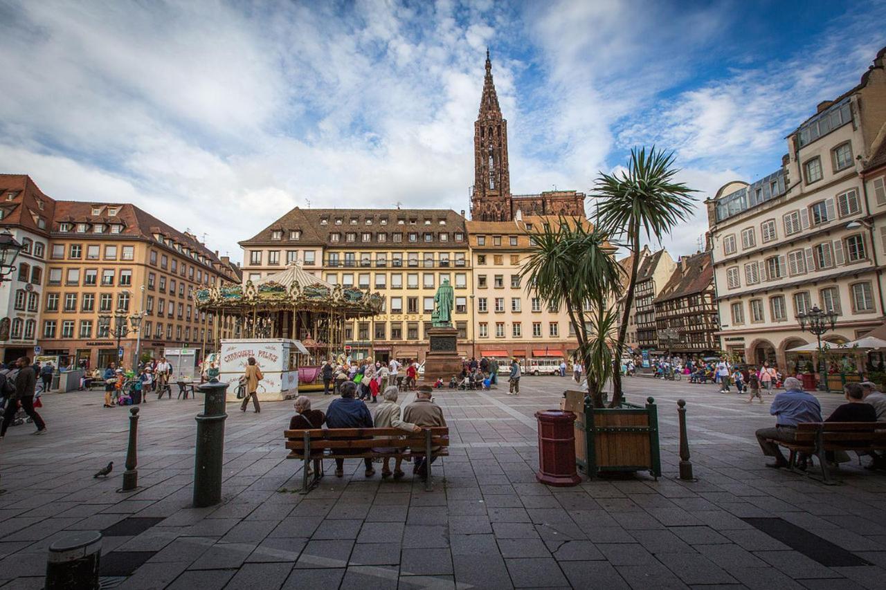 Suite Privative 43M2 - Les Tailleurs A 120M De La Cathedrale Strasburg Zewnętrze zdjęcie